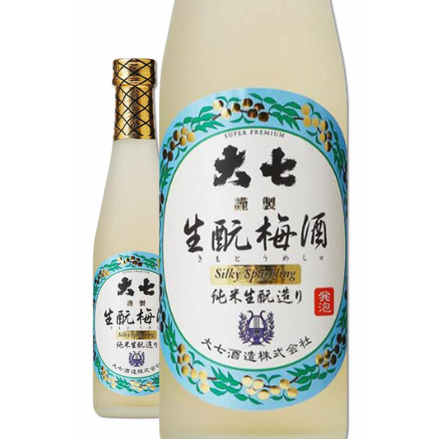 大七酒造 Silky Sparkling 生酛 氣泡梅酒2.jpg